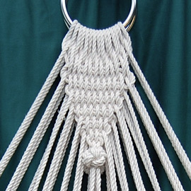 Stonk Knots design in Rope - Garden ropes