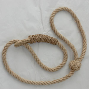 dog leash rope knots